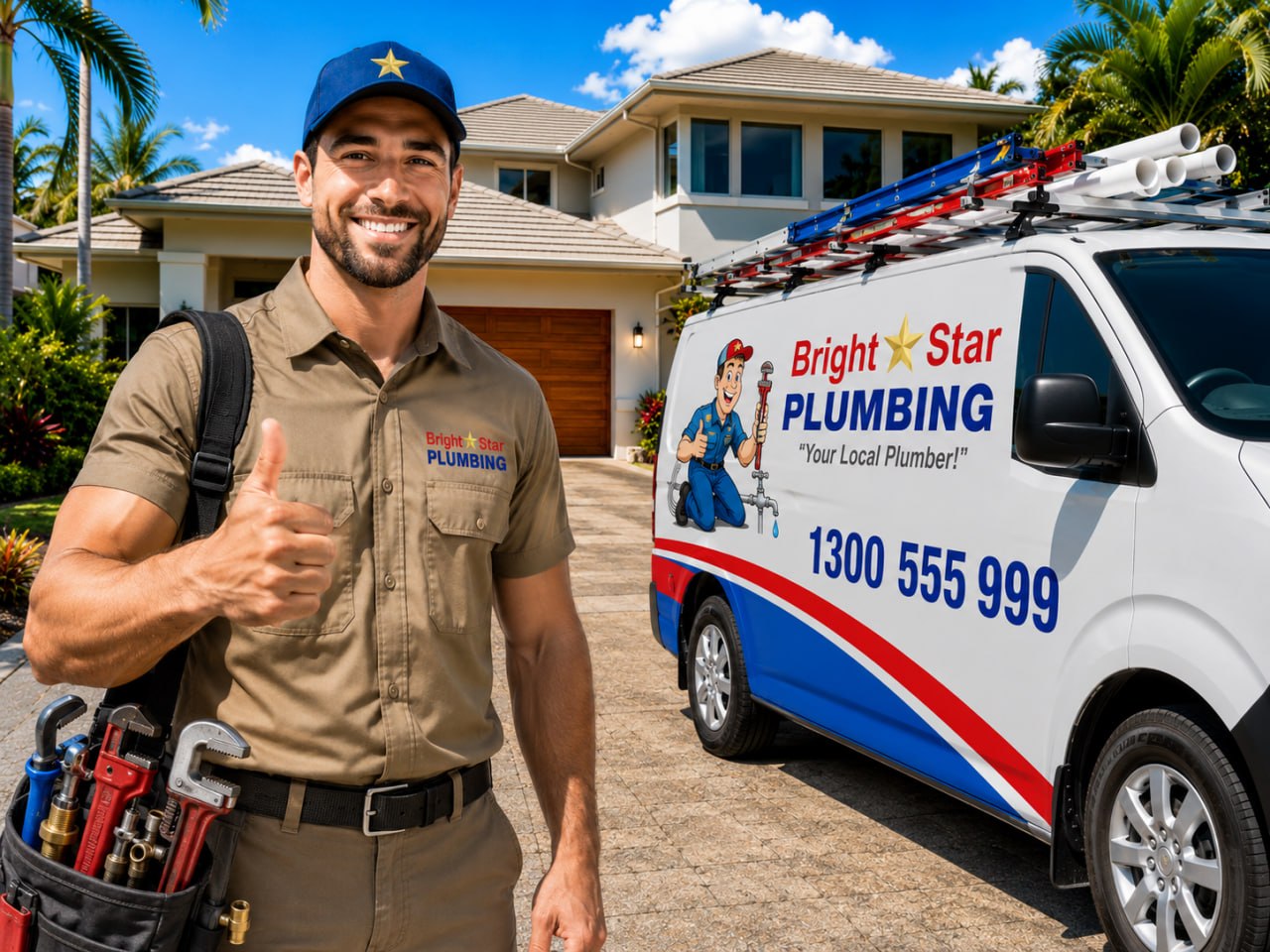 Bright Star Plumbing team